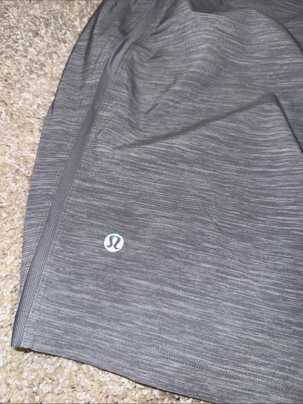 lululemon athletica Men's Gray Athletic Shorts - Picture 5 of 6
